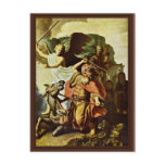 Balaam And His Ass. By Rembrandt Van Rijn Postcard
