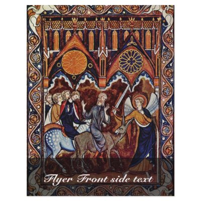 Balaam'S Ass By Meister Des Ludwig-Psalters (Best Full Color Flyer by Artcollection