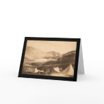 Balaclava Harbor from Guards Hill 1855 Greeting Card