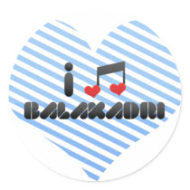Balakadri fan round stickers