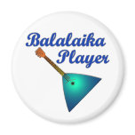 Balalaika Player Magnets