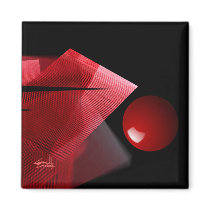 "Balance" Abstract Art Magnet