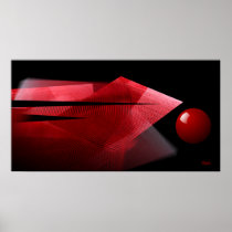 "Balance" Abstract Poster (30x16)