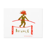 Balance...Balancing Postcards