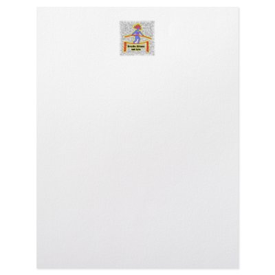 Balance Breath & Love On Gray Letterhead by thatwhichisgood