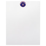 Balance Breath Love Red White Blue Custom Letterhead