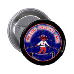 Balance Breath Love Red White Blue Pinback Button