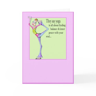 Balance for your sole/soul birthday or friendship cards by VanityCases