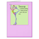 Balance for your sole/soul birthday or friendship cards