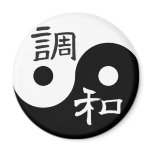 Balance & Harmony Yin yang Magnets