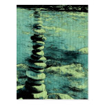 Balance is Everything - Pen & Ink Style Post Card