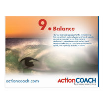 Balance Post Card - 14 Points of Culture