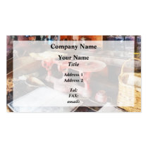 Balance Scale in General Store business cards