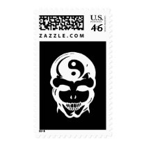 Balance Skull postage by BambiW Balance Skull postage