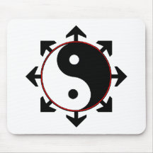 Balance Within Chaos Mouse Mat