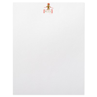 Balance...Yoga Design Letterhead by thatwhichisgood
