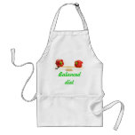 Balanced diet apron
