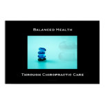 Balanced Health Through Chiropractic Care Poster 1