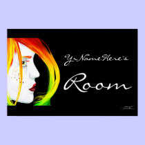 Balanced: Personalized Door Poster  (HUGE) posters