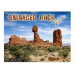 Balanced Rock, Arches National Park, Utah Post Cards