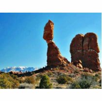 Balanced Stone At Arches National Park photo sculptures by lifesphere Balanced Stone At Arches National Park photo sculptures