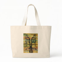 balanced trees bags by rippleart balanced trees bags