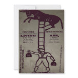 Balancing a Living Donkey ~ Invitations