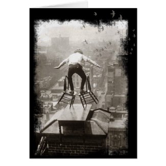 Balancing Act Card card