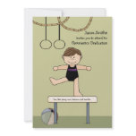 Balancing Act Gymnastics Graduation Invitation