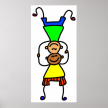 Balancing Kids Print