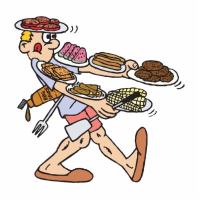 balancing lots of food photo cut outs by doonidesigns