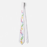 Balancing Retro Rainbow Chicks Fun Custom Gift Tie Balancing Retro Rainbow Chicks Fun Custom Gift Tie