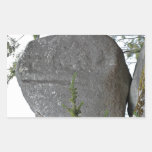 Balancing Rock at Castle Rock Rectangle Sticker