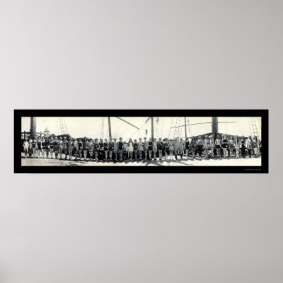 Balboa Beauties Photo 1924 Poster by lc_panoramicphotos