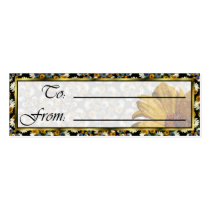 Balboa Hex Wreaths Lg Any Color Gift Tag business cards