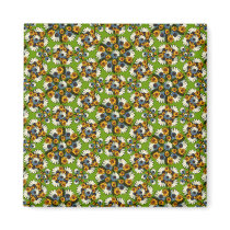 Balboa Hex Wreaths Sm Any Color Magnet by j053ph Balboa Hex Wreaths Sm Any Color Magnet