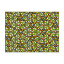 Balboa Hex Wreaths Sm Any Color Postcard