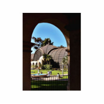 Balboa Park Arboreum In San Diego Seen Through One photo sculptures