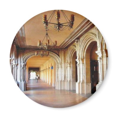 Balboa Park Column Magnets by lifesphere