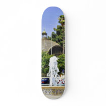 Balboa Park Fountains skateboards