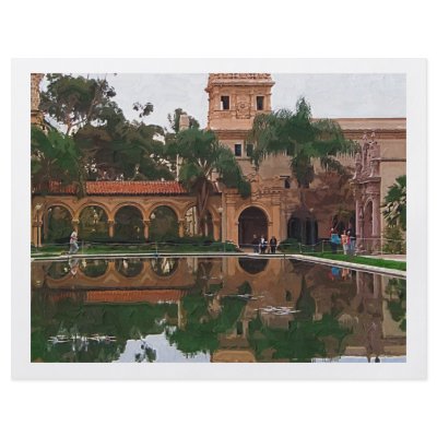 Balboa Park, San Diego, CA Flyer by Bill_Mollet_Photos
