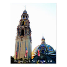 Balboa Park San Diego, CA Post Cards