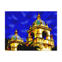 Balboa park, San Diego Postcards