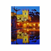 Balboa Parks Ponds Reflections Lights Night Mornin photo sculptures by lifesphere Balboa Parks Ponds Reflections Lights Night Mornin photo sculptures