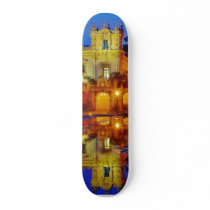 Balboa Parks Ponds Reflections Lights Night Mornin skateboards