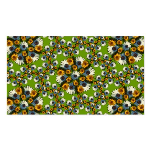 Balboa Pentile Wreaths Lg Any Color Business Card (back side)