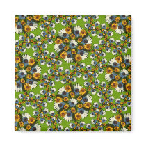 Balboa Pentile Wreaths Lg Any Color Magnet by j053ph Balboa Pentile Wreaths Lg Any Color Magnet