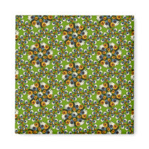 Balboa Pentile Wreaths Sm Any Color Magnet by j053ph Balboa Pentile Wreaths Sm Any Color Magnet