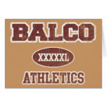 Balco Athletics cards