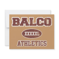 Balco Athletics Invitations